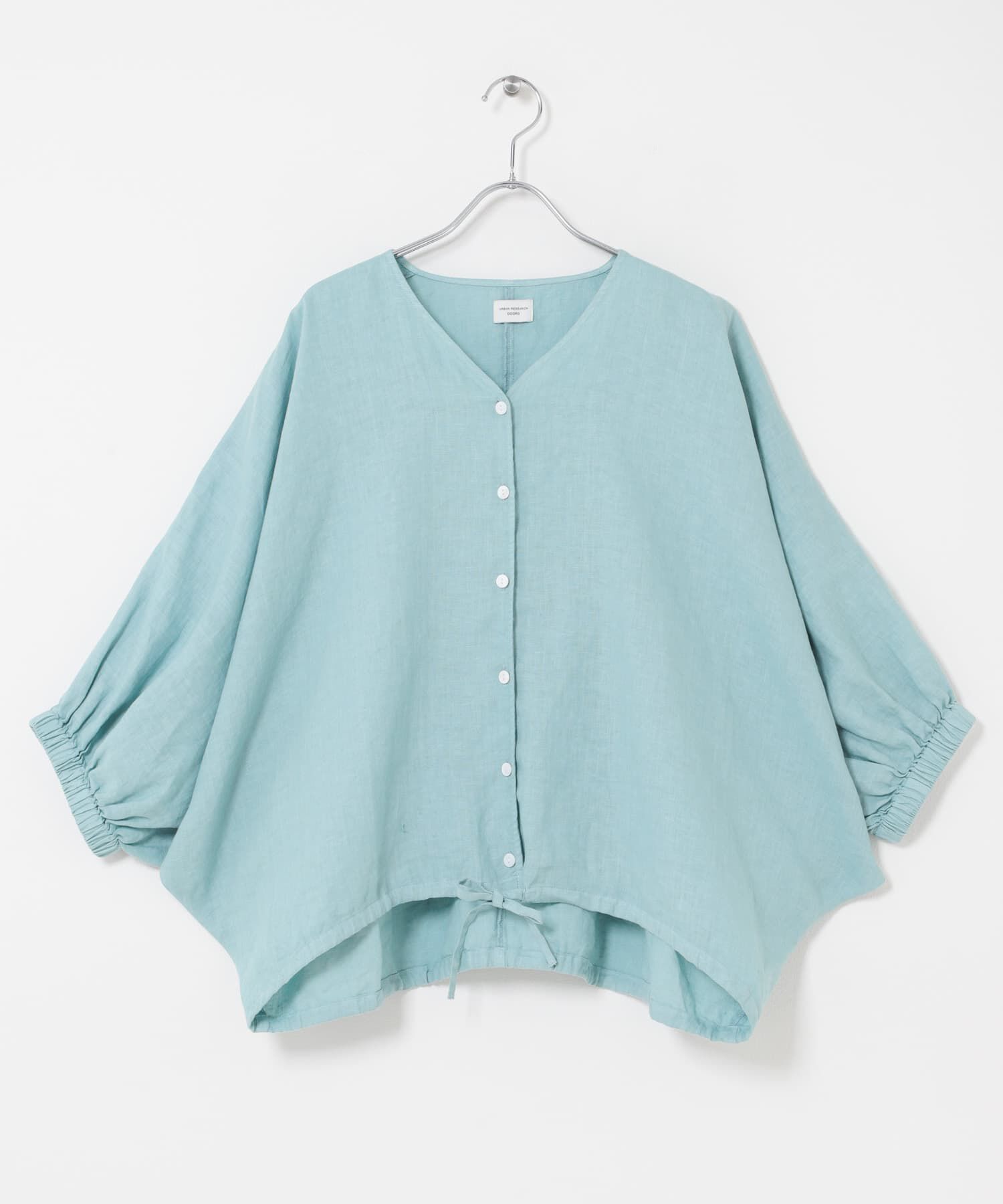 URBAN RESEARCH DOORS「リネンドロストドルマンブラウス」|シャツ・ブラウス|