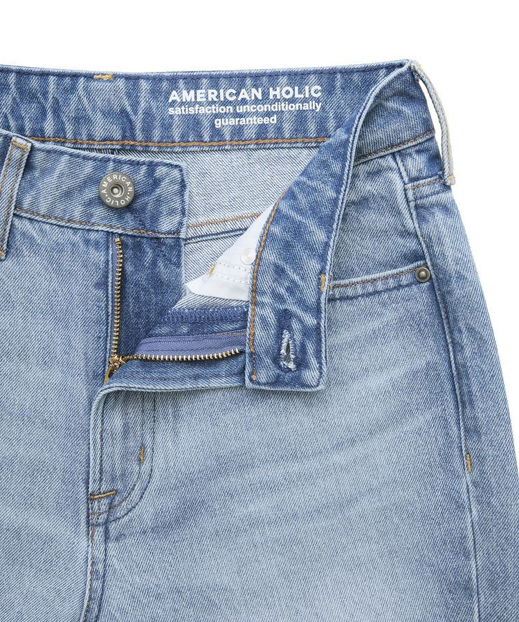 AMERICAN HOLIC「セミフレアデニムパンツ」|デニム|