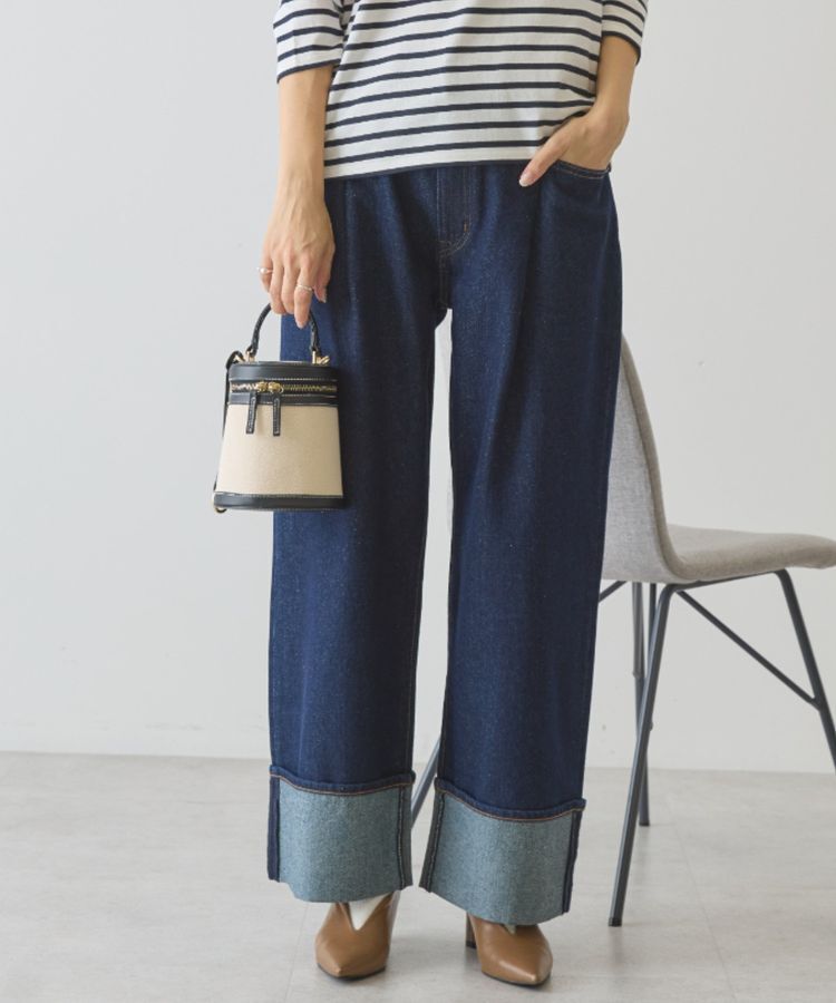 AMERICAN HOLIC「ロールアップデニムパンツ」|デニム|