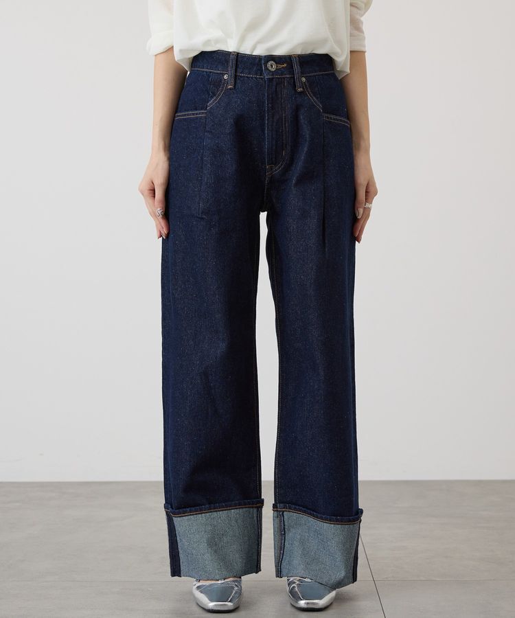 AMERICAN HOLIC「ロールアップデニムパンツ」|デニム|