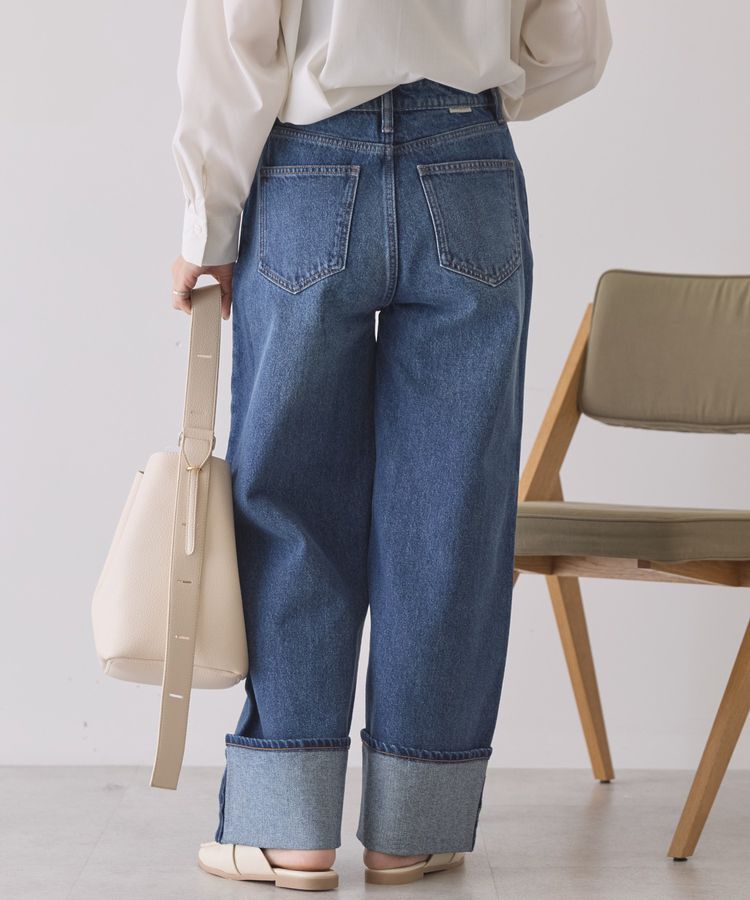 AMERICAN HOLIC「ロールアップデニムパンツ」|デニム|