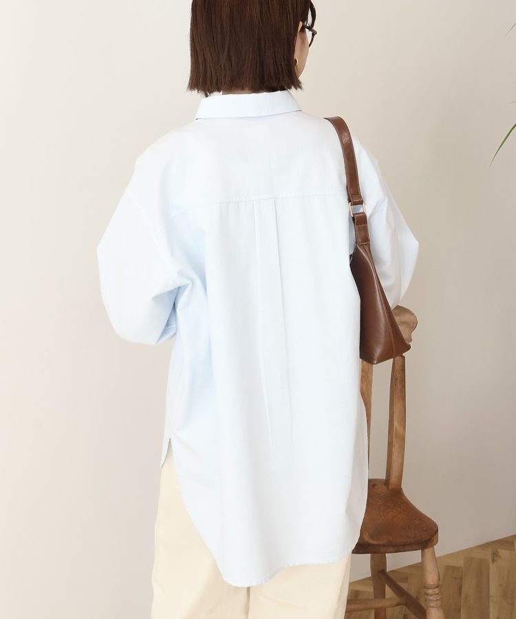 AMERICAN HOLIC「【UVカット】オックスベーシックシャツ」|シャツ・ブラウス|