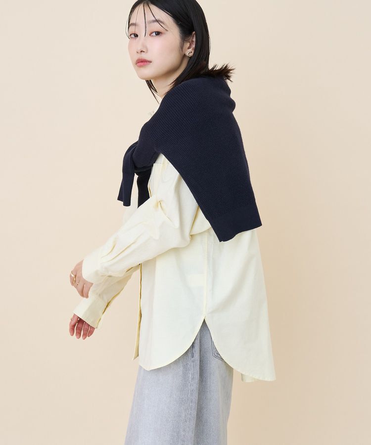 AMERICAN HOLIC「【UVカット】オックスベーシックシャツ」|シャツ・ブラウス|