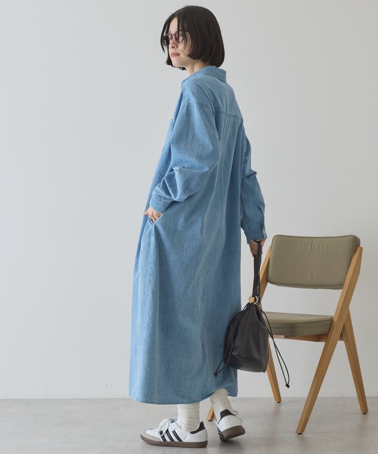 AMERICAN HOLIC「デニムシャツワンピース」|ワンピース|