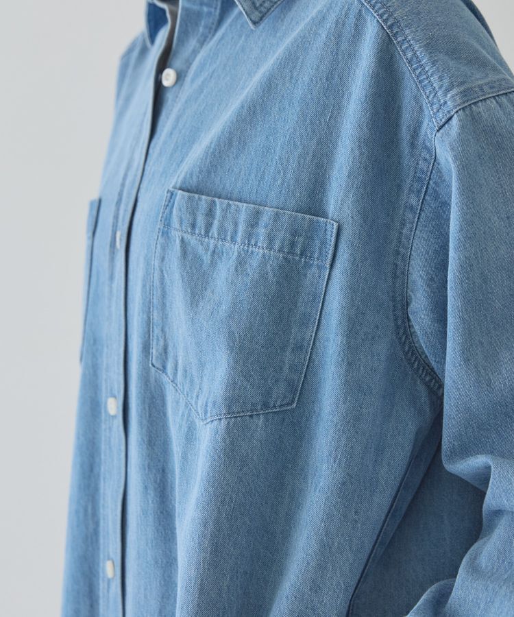 AMERICAN HOLIC「デニムシャツワンピース」|ワンピース|