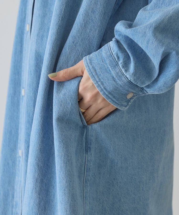 AMERICAN HOLIC「デニムシャツワンピース」|ワンピース|