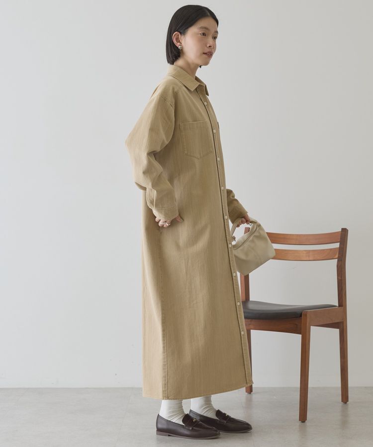 AMERICAN HOLIC「デニムシャツワンピース」|ワンピース|