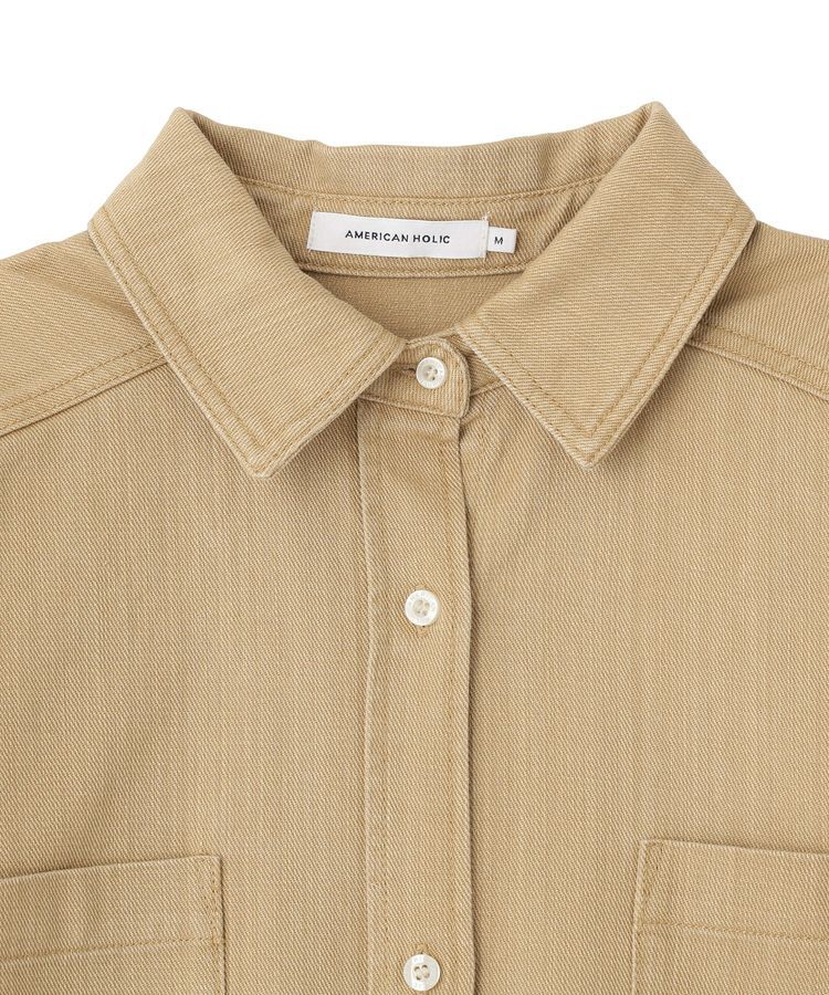 AMERICAN HOLIC「デニムシャツワンピース」|ワンピース|