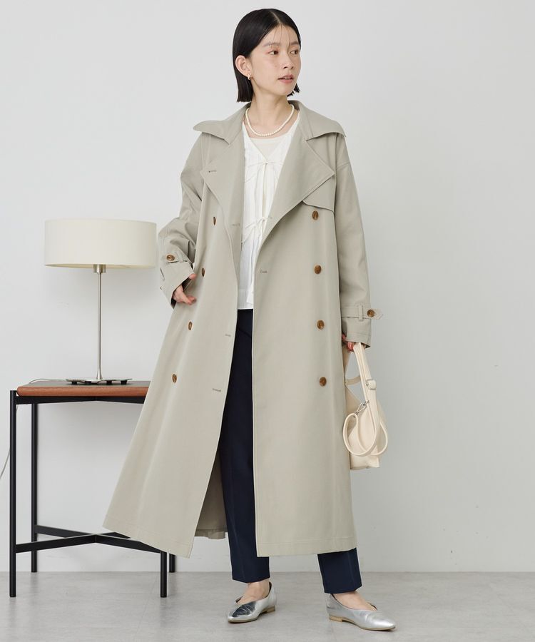 AMERICAN HOLIC「ロングトレンチコート」|トレンチコート|