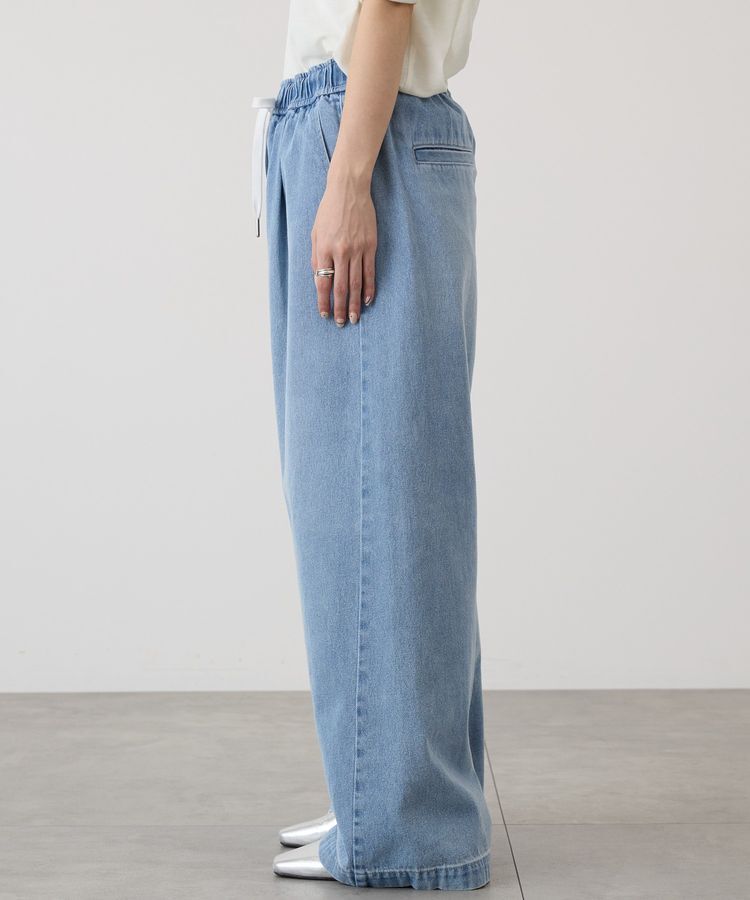 AMERICAN HOLIC「イージーデニムワイドパンツ」|デニム|