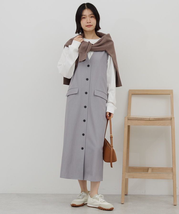 AMERICAN HOLIC「【イージーケア】ジレワンピース」|ワンピース|