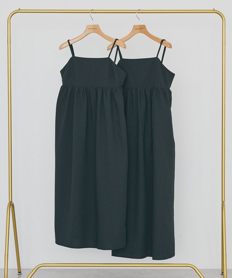 AMERICAN HOLIC「【選べる丈】【イージーケア】サッカーキャミワンピース」|ワンピース|