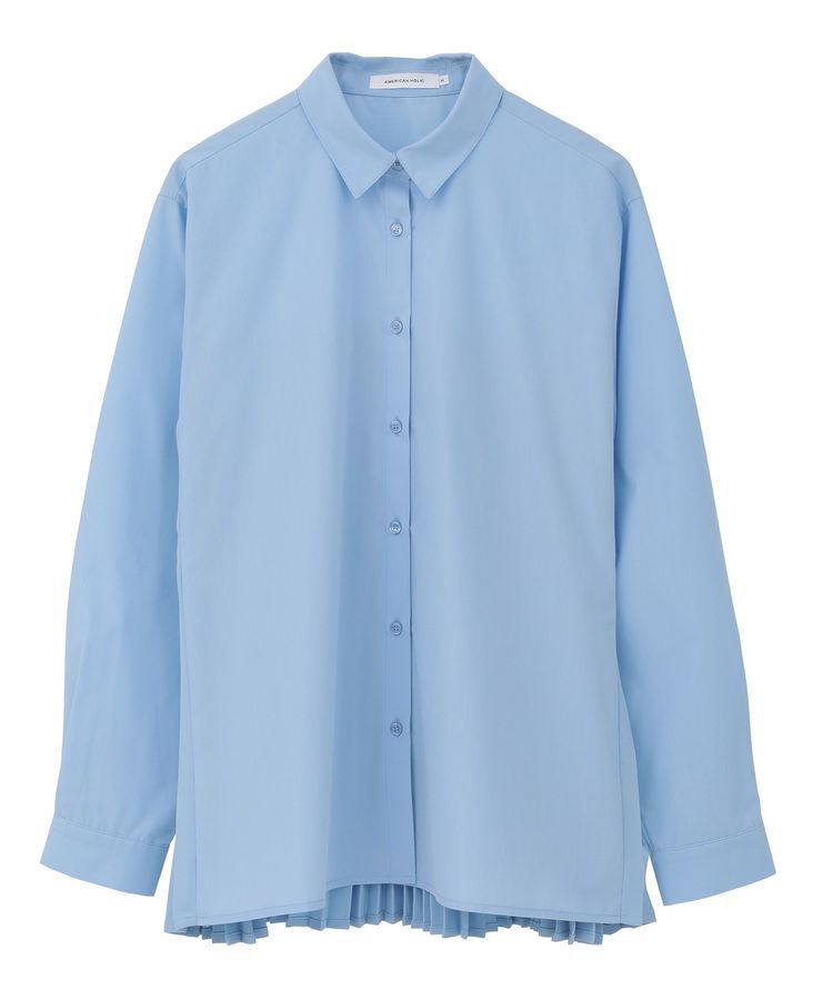 AMERICAN HOLIC「【イージーケア】バックプリーツシャツ」|シャツ・ブラウス|