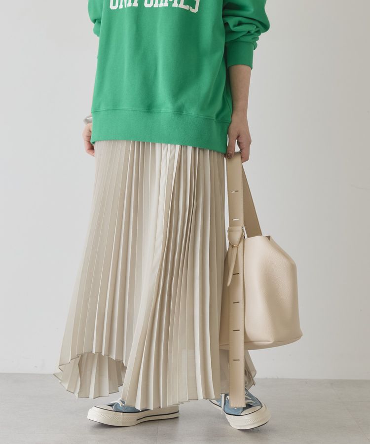 AMERICAN HOLIC「【選べる丈】シアープリーツスカート」|スカート|