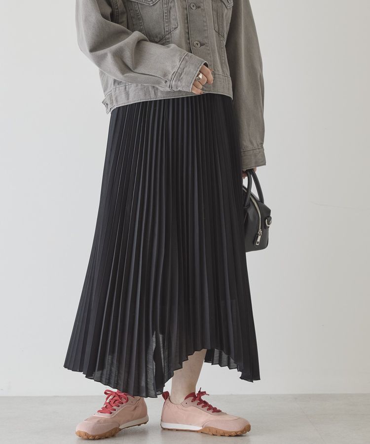 AMERICAN HOLIC「【選べる丈】シアープリーツスカート」|スカート|
