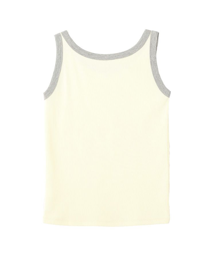 AMERICAN HOLIC「【抗菌防臭】バイカラーテレコタンクトップ」|インナー|