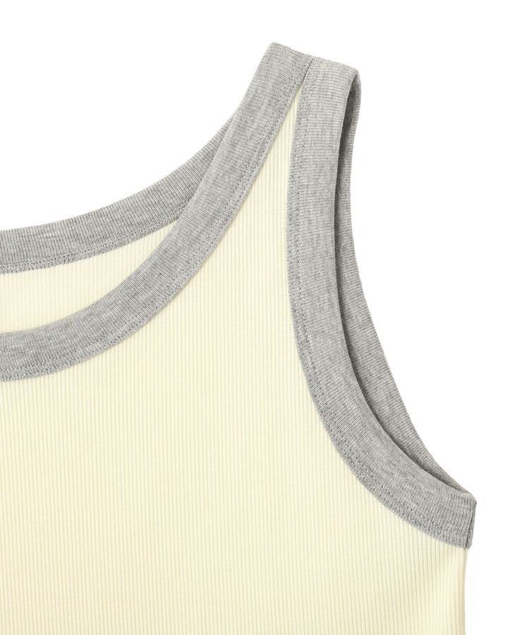 AMERICAN HOLIC「【抗菌防臭】バイカラーテレコタンクトップ」|インナー|