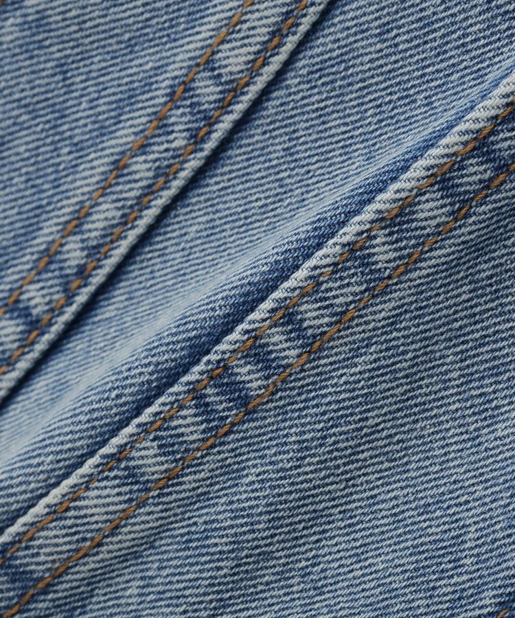 AMERICAN HOLIC「ロング丈デニムジャケット」|テーラードジャケット|