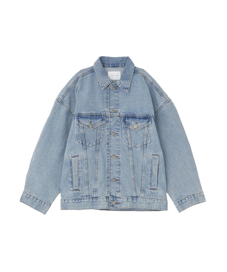 AMERICAN HOLIC「ロング丈デニムジャケット」|テーラードジャケット|