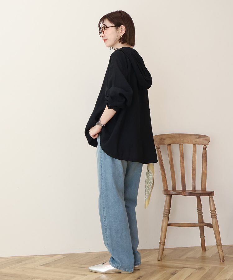 AMERICAN HOLIC「【接触冷感】フーディーシアーブルゾン」|ブルゾン・スタジャン|