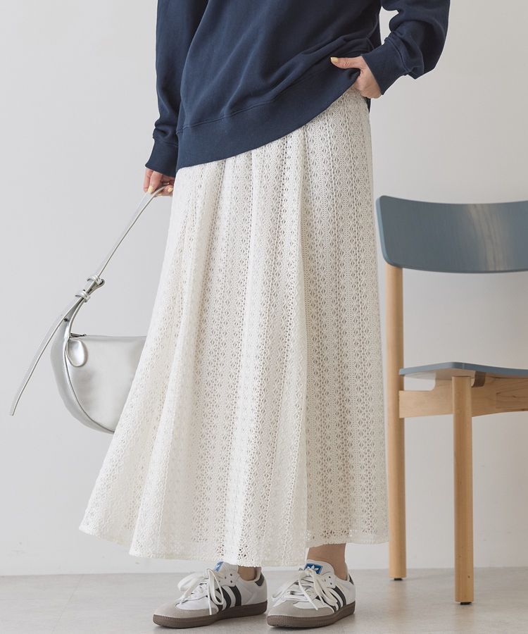 AMERICAN HOLIC「レースロングマーメイドスカート」|スカート|