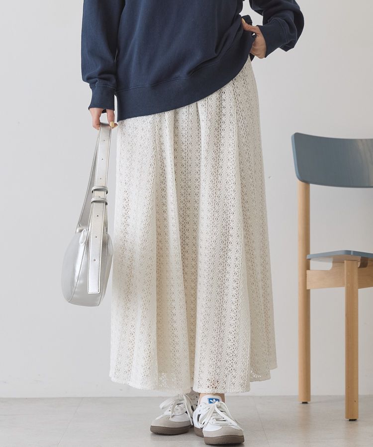 AMERICAN HOLIC「レースロングマーメイドスカート」|スカート|