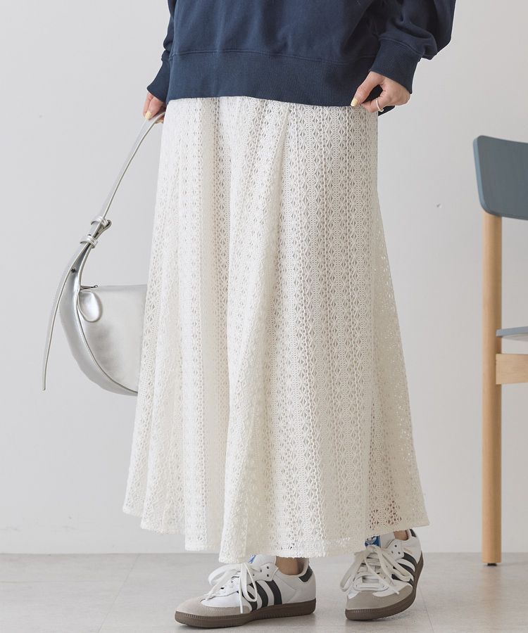 AMERICAN HOLIC「レースロングマーメイドスカート」|スカート|