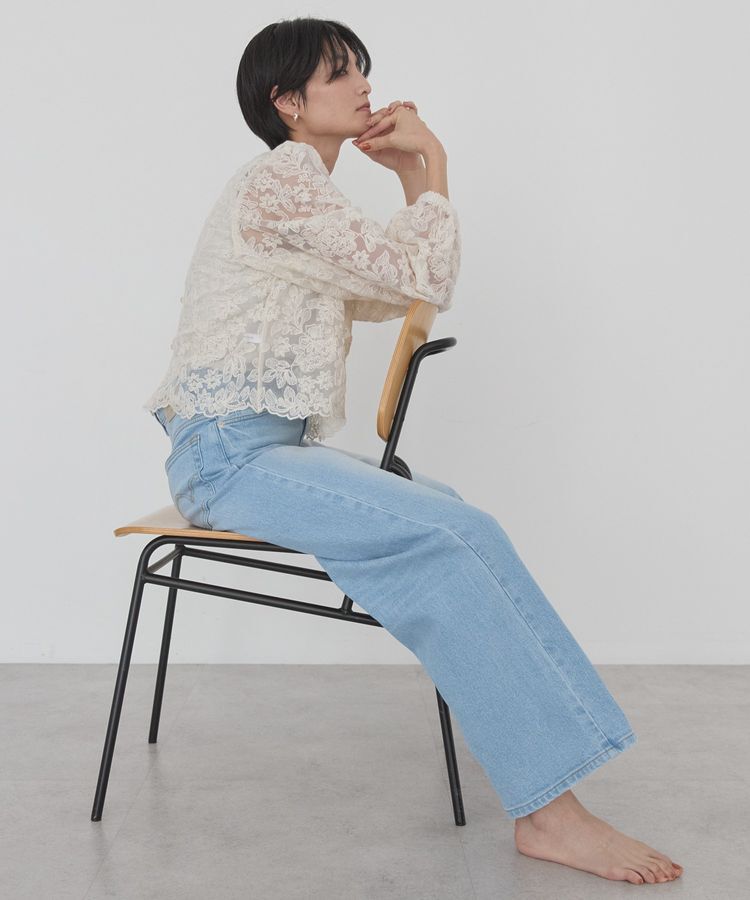 AMERICAN HOLIC「【EDWIN別注】ワイドデニム」|デニム|