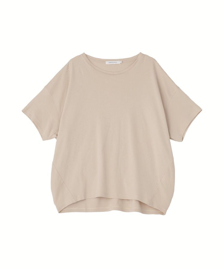 AMERICAN HOLIC「【接触冷感+UVカット】半袖コクーンカットプルオーバー」|Tシャツ・カットソー|