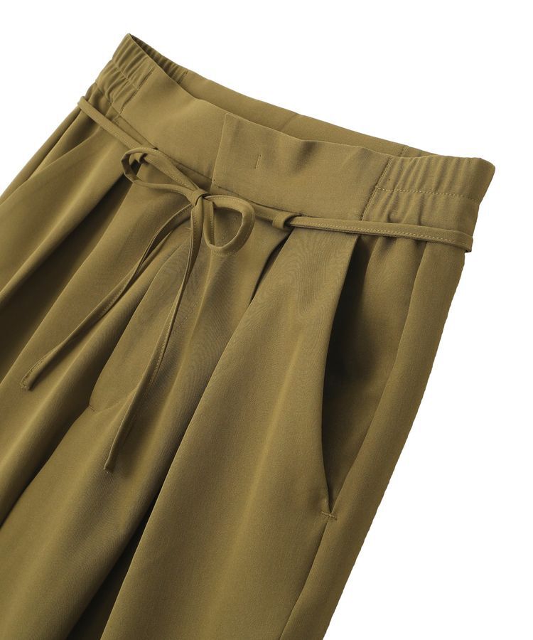 AMERICAN HOLIC「【イージーケア】リボン付きタックワイドパンツ」|その他|