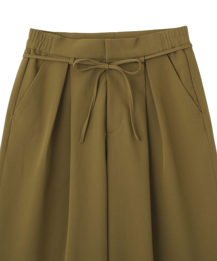 AMERICAN HOLIC「【イージーケア】リボン付きタックワイドパンツ」|その他|