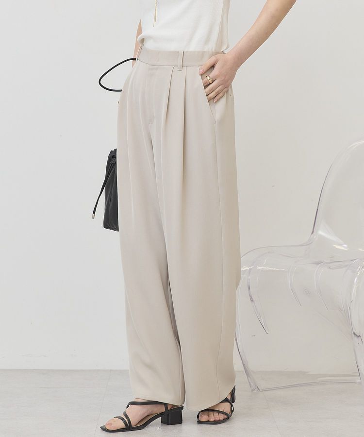 AMERICAN HOLIC「【接触冷感・イージーケア】ドレープパンツ」|その他|