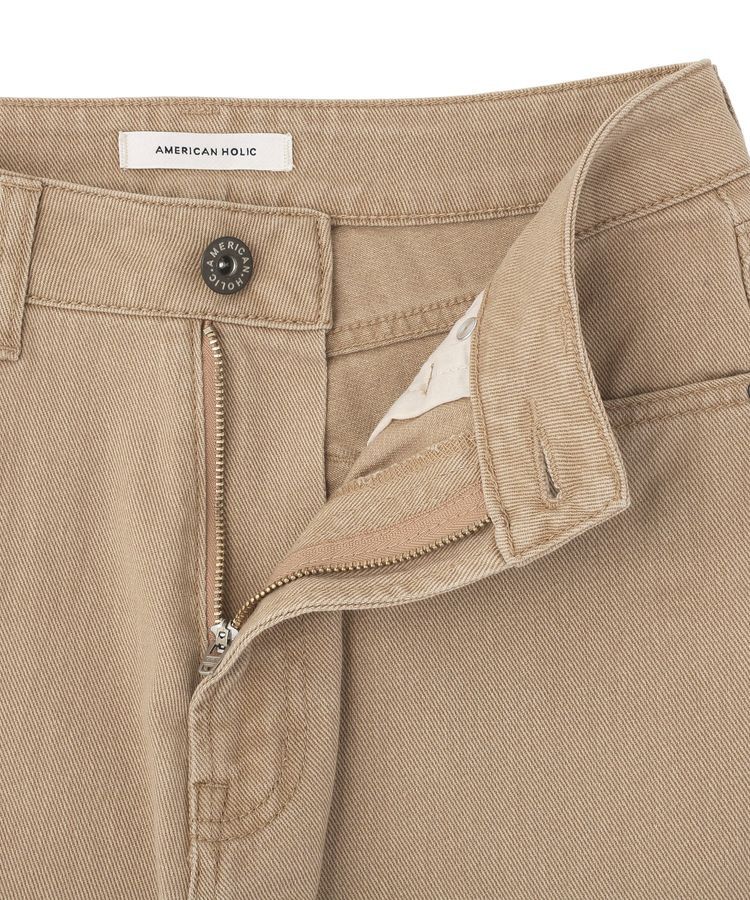 AMERICAN HOLIC「ルーズストレートカラーデニムパンツ」|デニム|