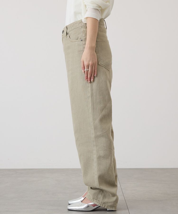 AMERICAN HOLIC「ルーズストレートカラーデニムパンツ」|デニム|
