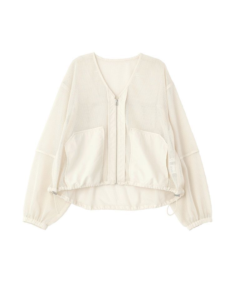 AMERICAN HOLIC「メッシュ異素材ブルゾン」|ブルゾン・スタジャン|