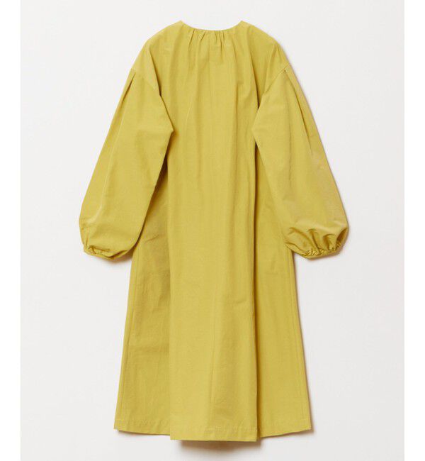 allureville「綿ナイロンクロスギャザーネックコート」|ダッフルコート|