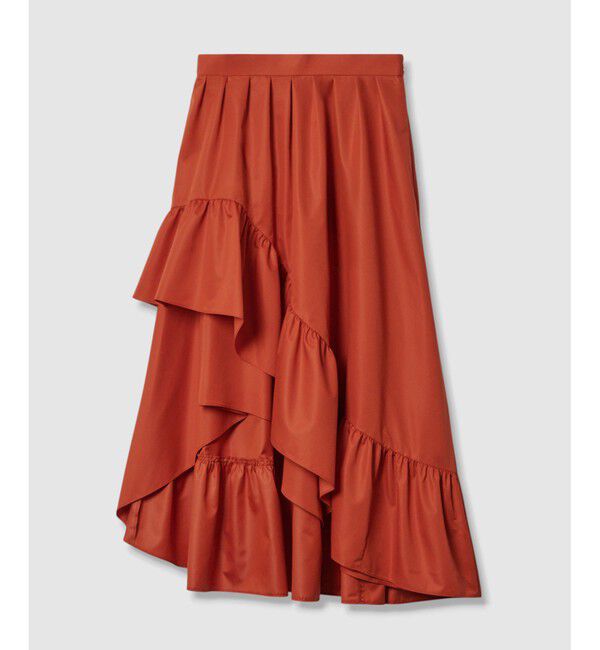 LOULOU WILLOUGHBY「【LOULOU WILLOUGHBY】レイヤーアシンメトリースカート」|スカート|