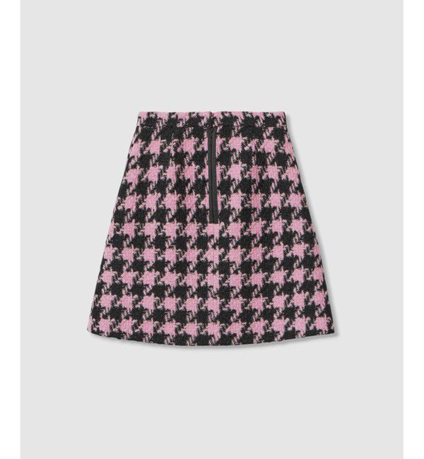 LOULOU WILLOUGHBY「【LOULOU WILLOUGHBY】ロービング千鳥タックミニスカート」|スカート|