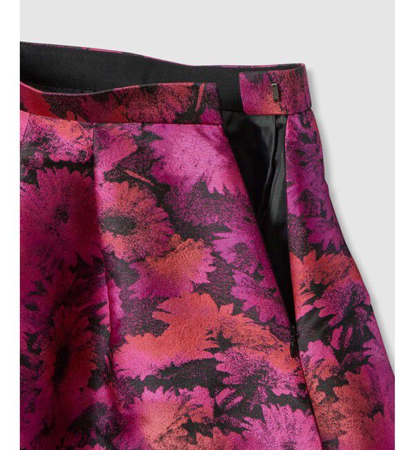 LOULOU WILLOUGHBY「【LOULOU WILLOUGHBY】LIMONTAジャガードフレアスカート」|フレア|