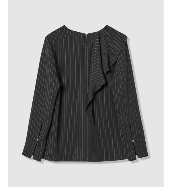 LOULOU WILLOUGHBY「【LOULOU WILLOUGHBY】ラッフルスカーフブラウス」|シャツ・ブラウス|