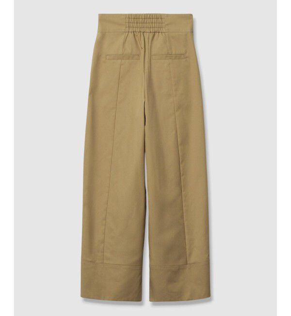 allureville「ミリタリーツイルハイウェストパンツ」|チノ|