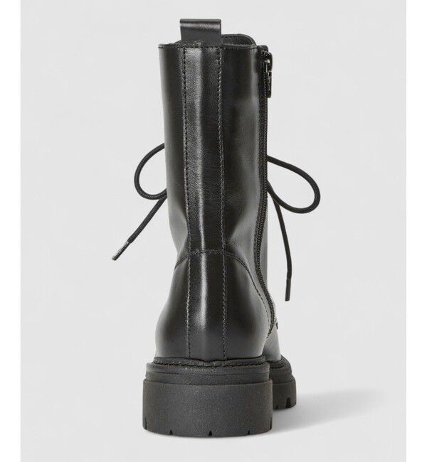 allureville「レースアップショートブーツ」|ロングブーツ|