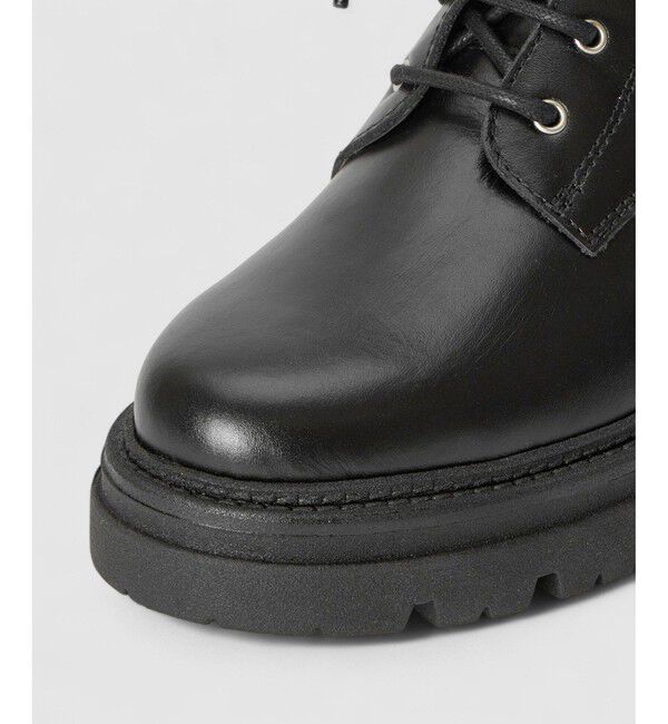 allureville「レースアップショートブーツ」|ロングブーツ|