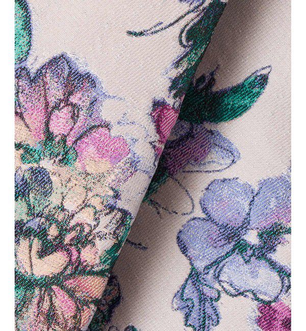 LOULOU WILLOUGHBY「【LOULOU WILLOUGHBY】LIMONTAフラワージャガードスカート」|スカート|