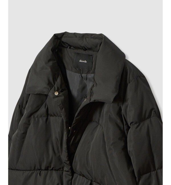 allureville「ファーカラーショートダウンコート」|ダウン|