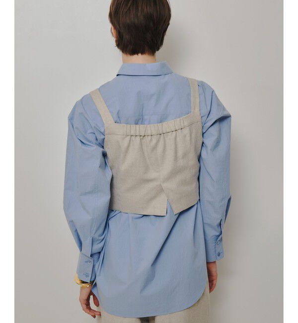 allureville「バレルスリーブシャツ」|シャツ・ブラウス|