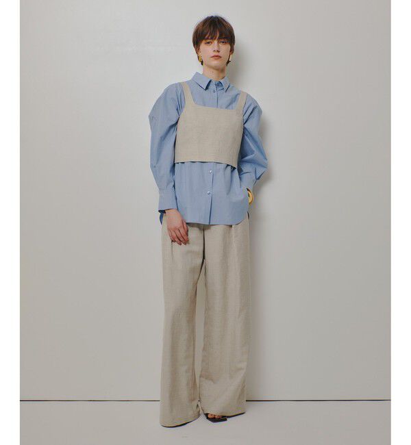 allureville「バレルスリーブシャツ」|シャツ・ブラウス|