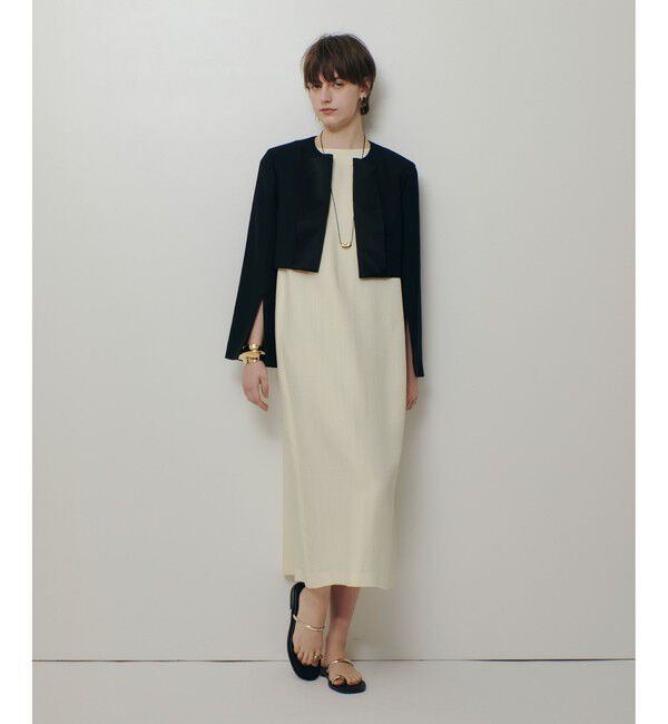 allureville「ヴィスコースバックオープンワンピース」|ワンピース|