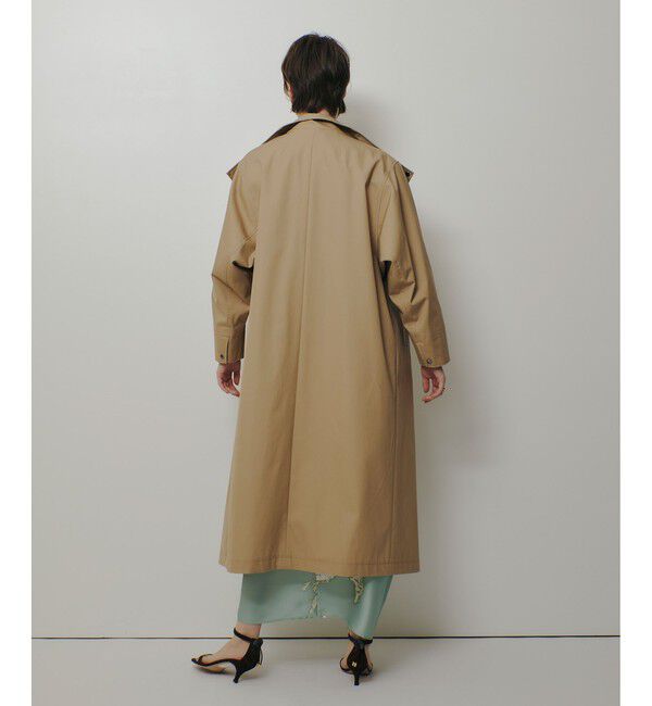 allureville「スタンドカラーコクーンコート」|ダッフルコート|