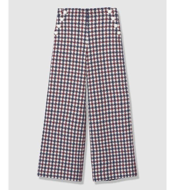 LOULOU WILLOUGHBY「【LOULOU WILLOUGHBY】トリコロールツイードマリンパンツ」|チノ|